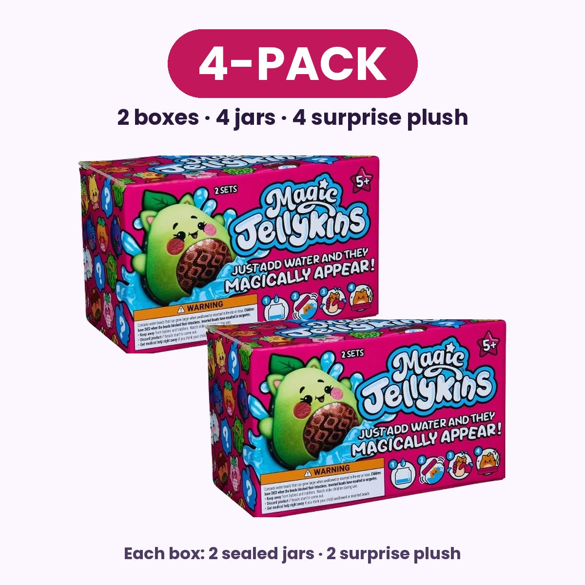 Magic Jellykins Surprise Plush Jar