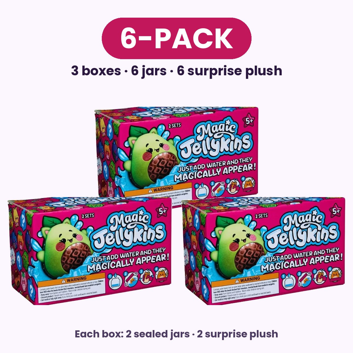 Magic Jellykins Surprise Plush Jar